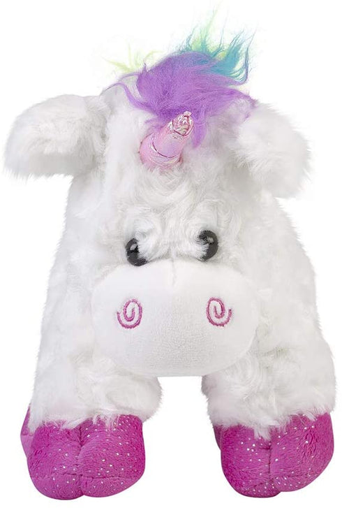 Fluffy Soft Cute Unicorn, 10 Inch Size